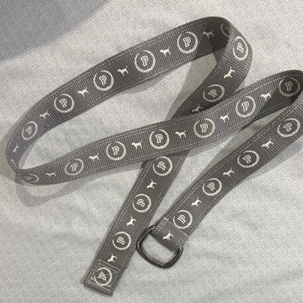 VS Pink Patterned Gray Women’s Belt